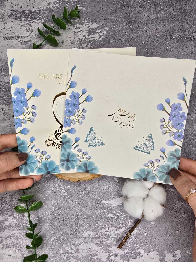 کارت عروسی کد AB1012 - Image 2