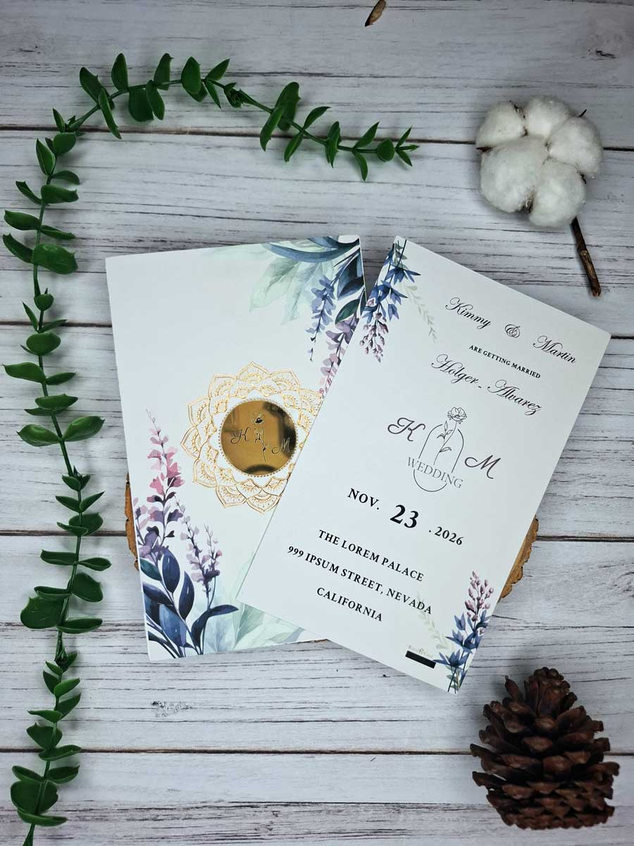کارت عروسی کد RS124 - تصویر ۲