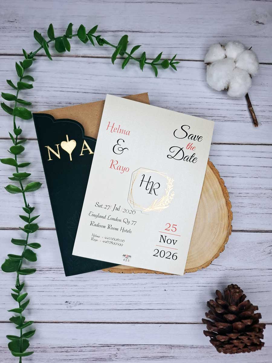 کارت عروسی کد RS425 - تصویر ۲